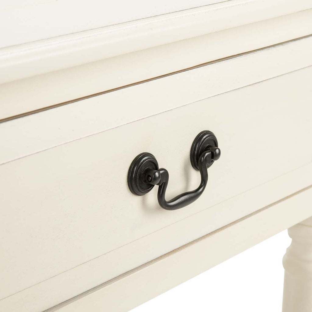 Safavieh Primrose 2 Drawer Console Table - Distrssed White