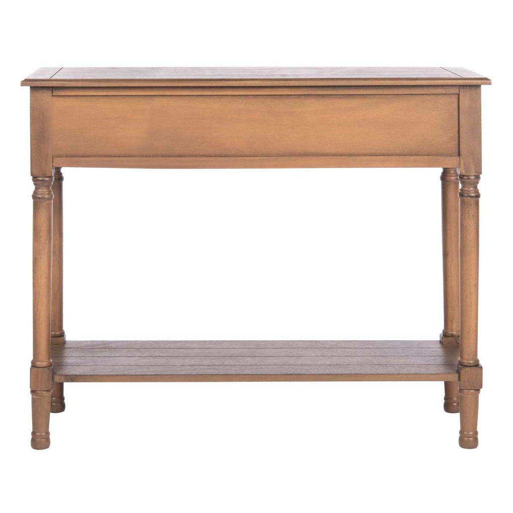 Safavieh Primrose 2 Drawer Console Table-Brown