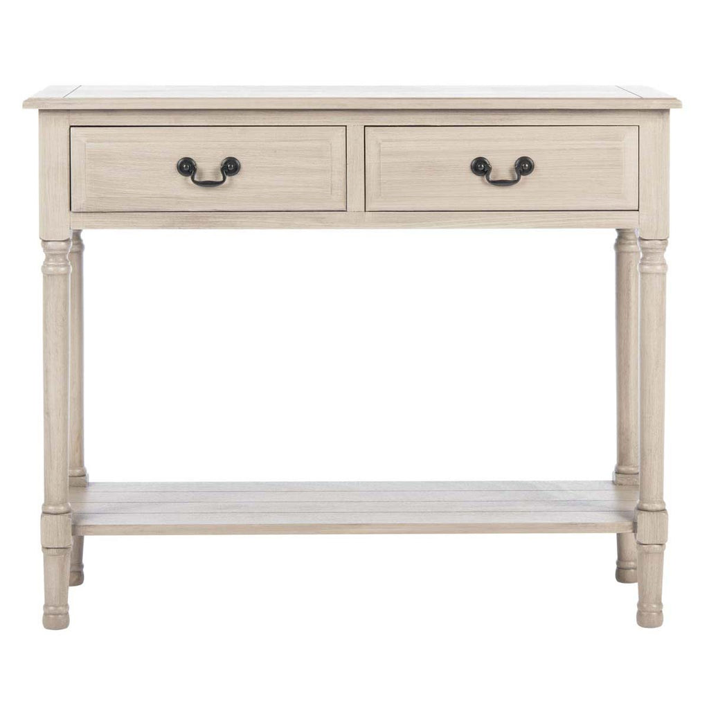 Safavieh Primrose 2 Drawer Console Table-Greige