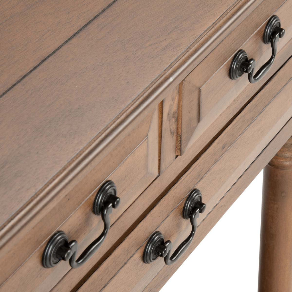 Safavieh Primrose 3 Drawer Console Table - Brown