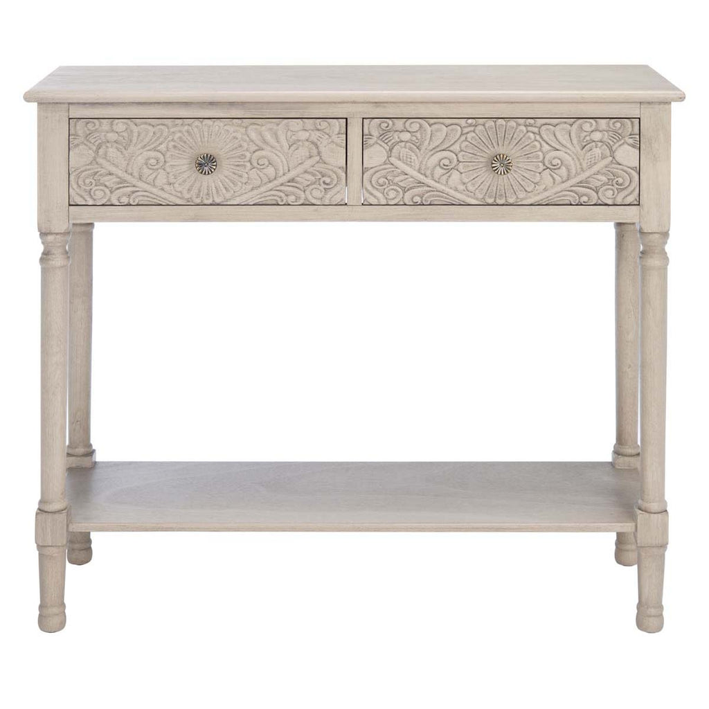 Safavieh Josie 2 Drawer Console Table -Greige