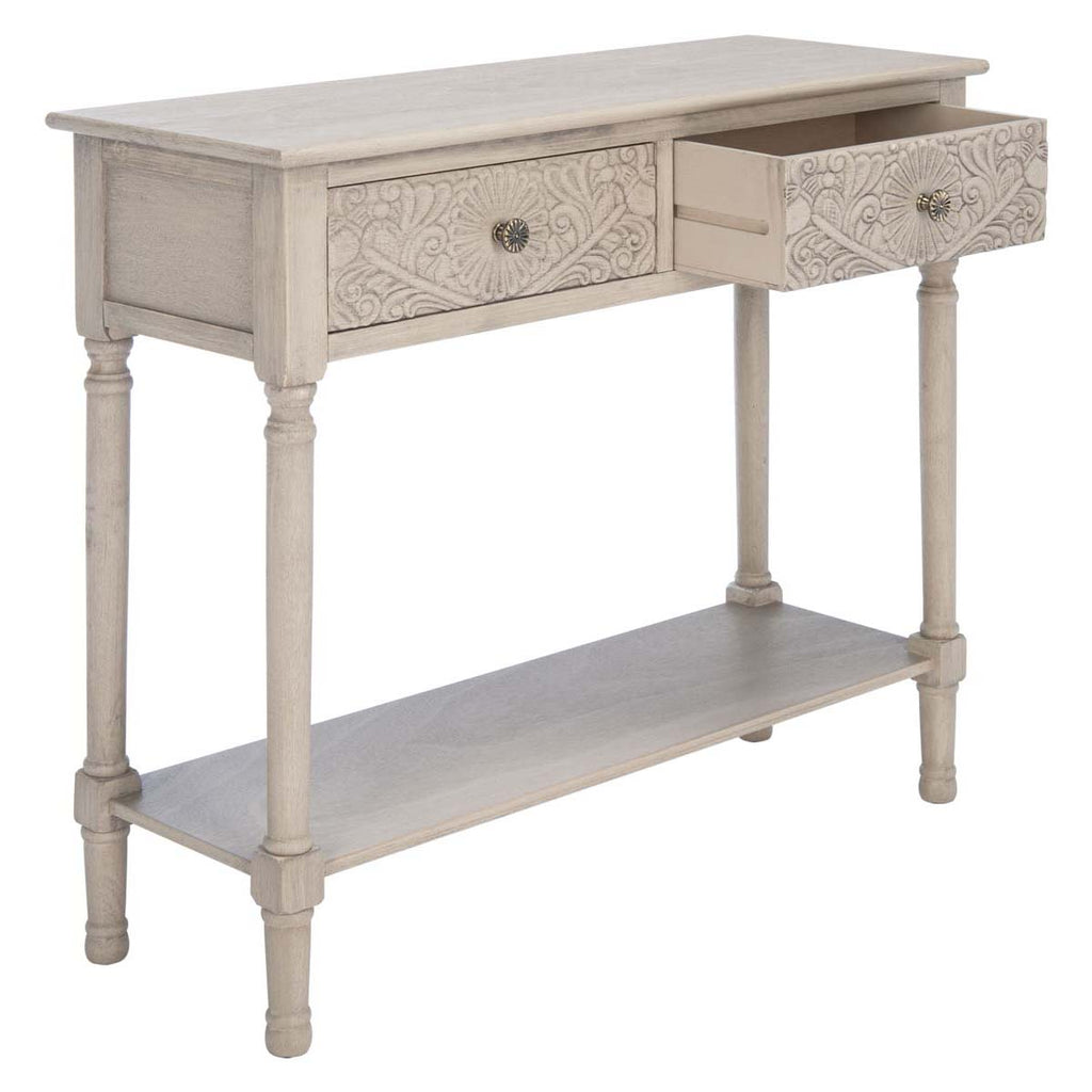 Safavieh Josie 2 Drawer Console Table -Greige