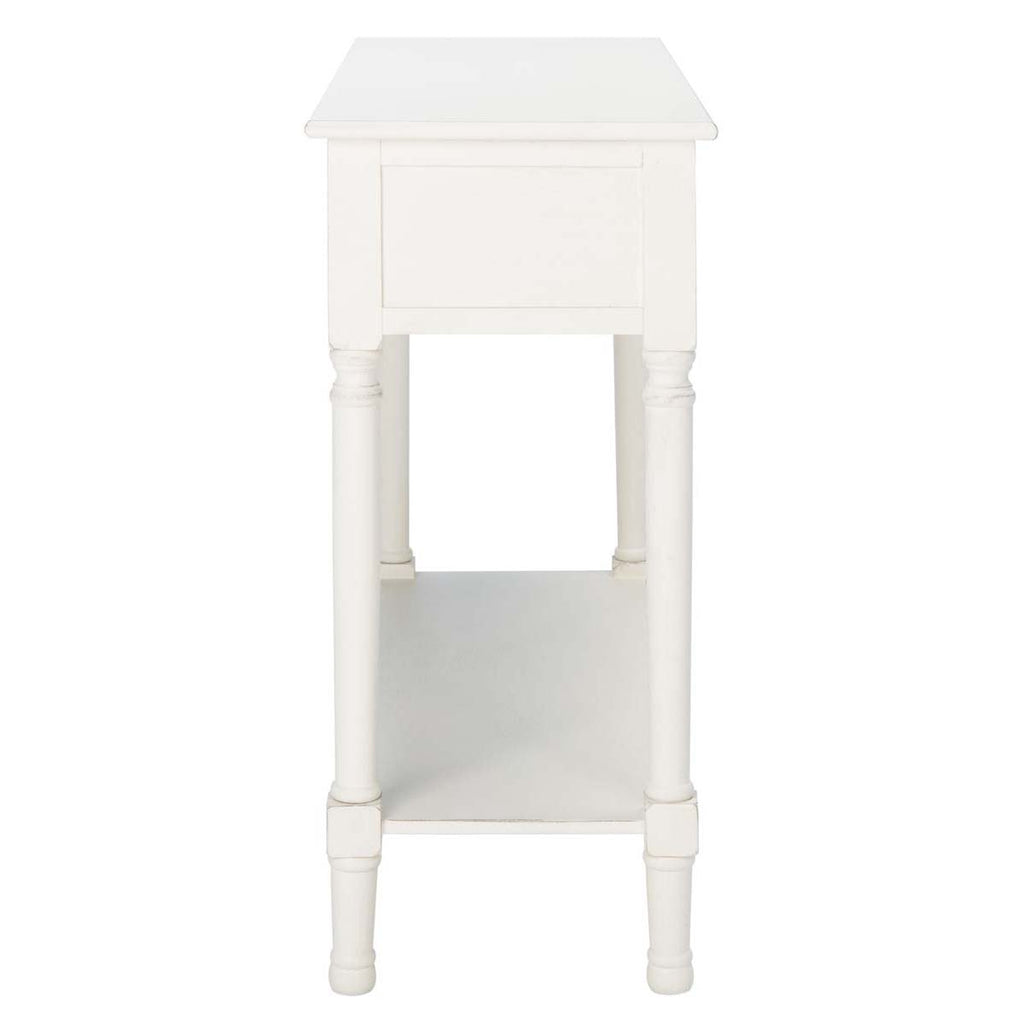 Safavieh Landers 2 Drawer Console-Distressed White