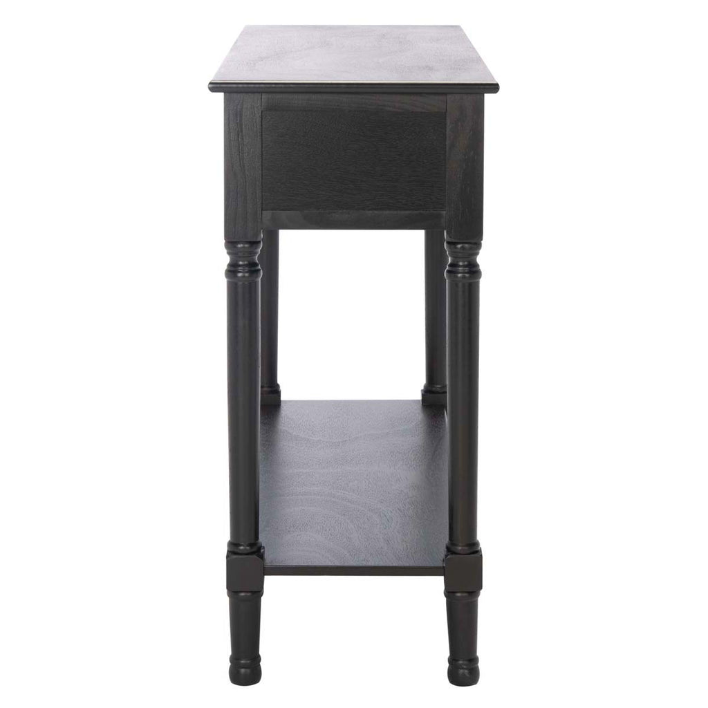 Safavieh Landers 2 Drawer Console-Black