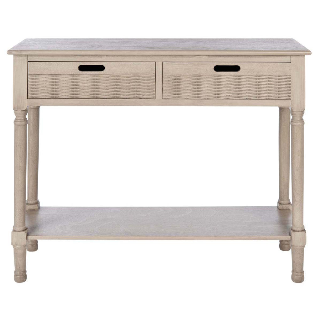 Safavieh Landers 2 Drawer Console-Greige