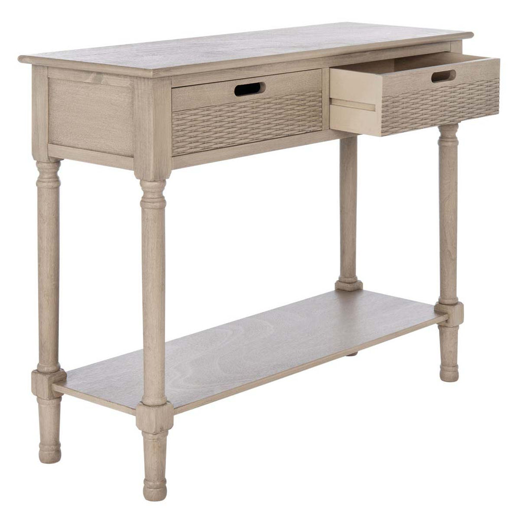 Safavieh Landers 2 Drawer Console-Greige