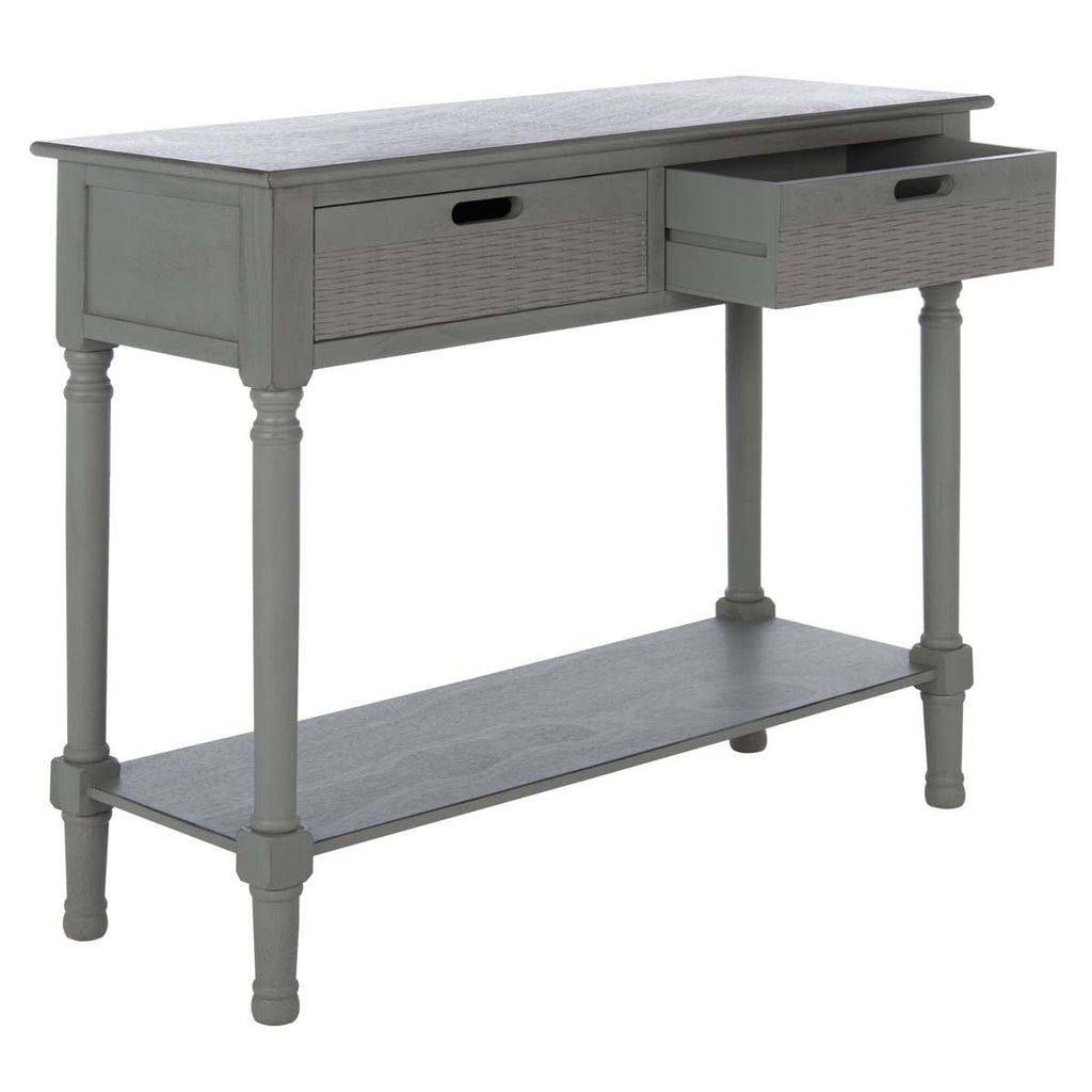 Safavieh Landers 2 Drawer Console-Distressed Grey