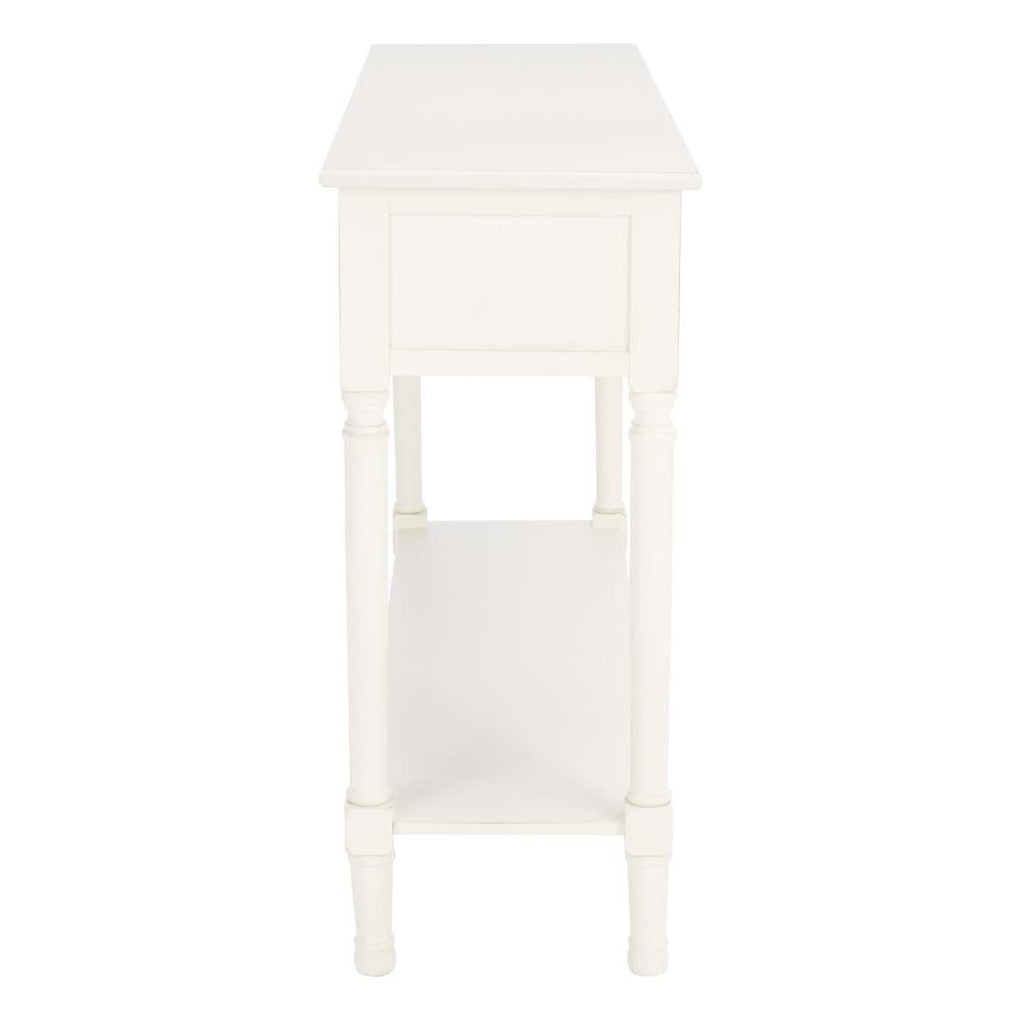 Safavieh Landers 3 Drawer Console-Distressed White