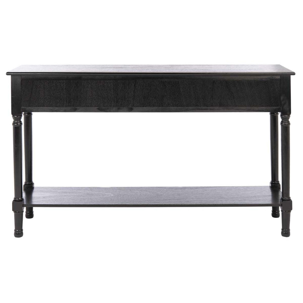 Safavieh Landers 3 Drawer Console-Black