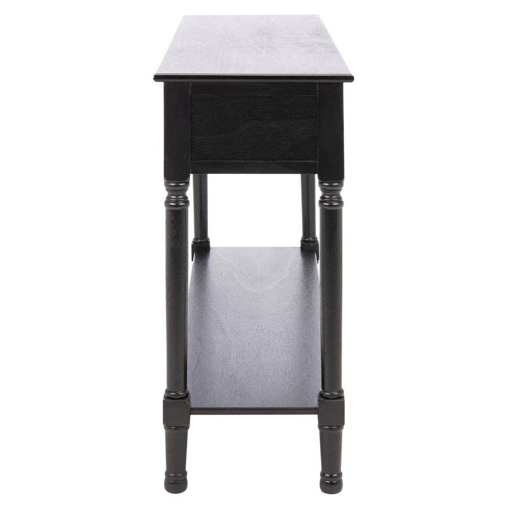 Safavieh Landers 3 Drawer Console-Black