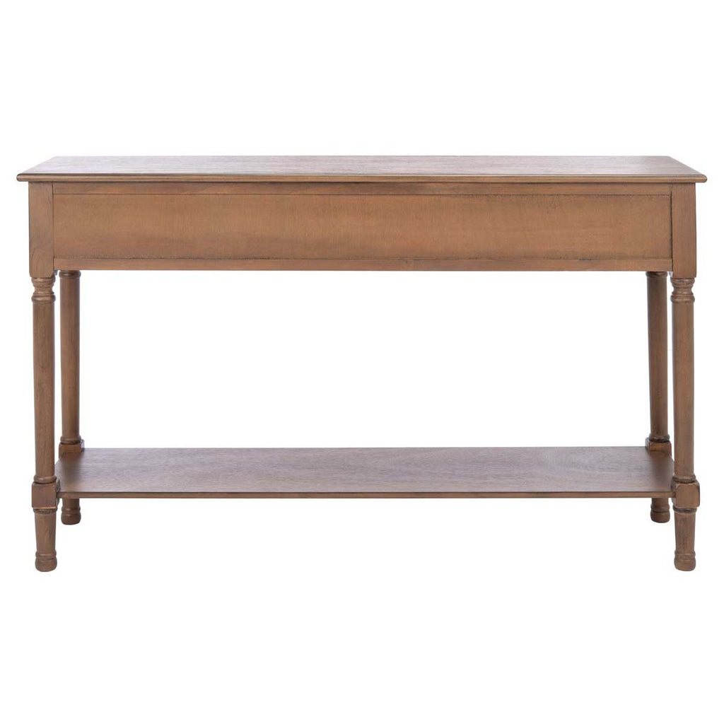 Safavieh Landers 3 Drawer Console-Brown