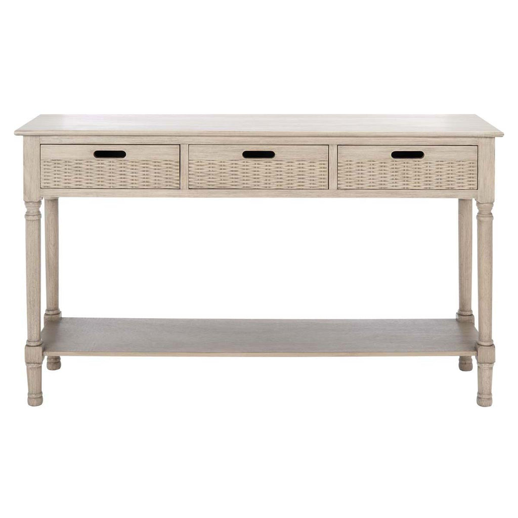 Safavieh Landers 3 Drawer Console-Greige