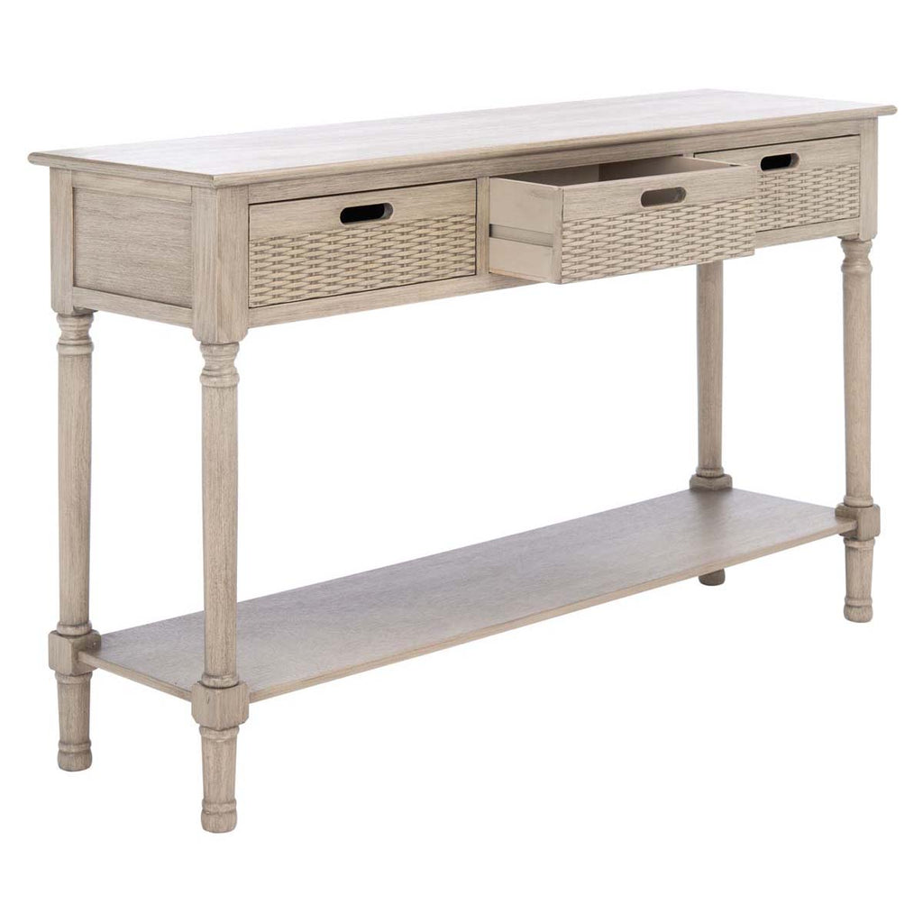 Safavieh Landers 3 Drawer Console-Greige