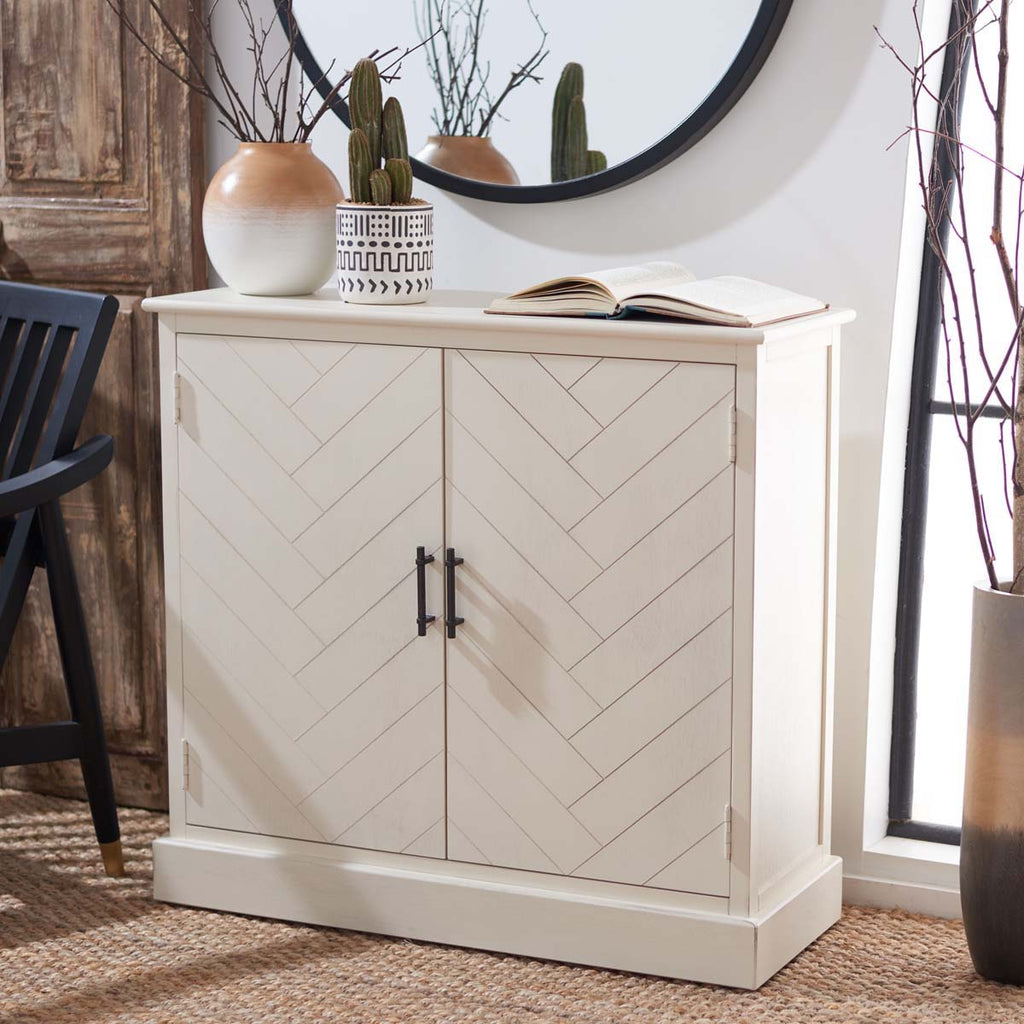 Safavieh Peyton 2 Door Sideboard - Distressed White