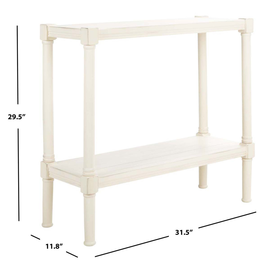 Safavieh Rafiki Console - Distressed White