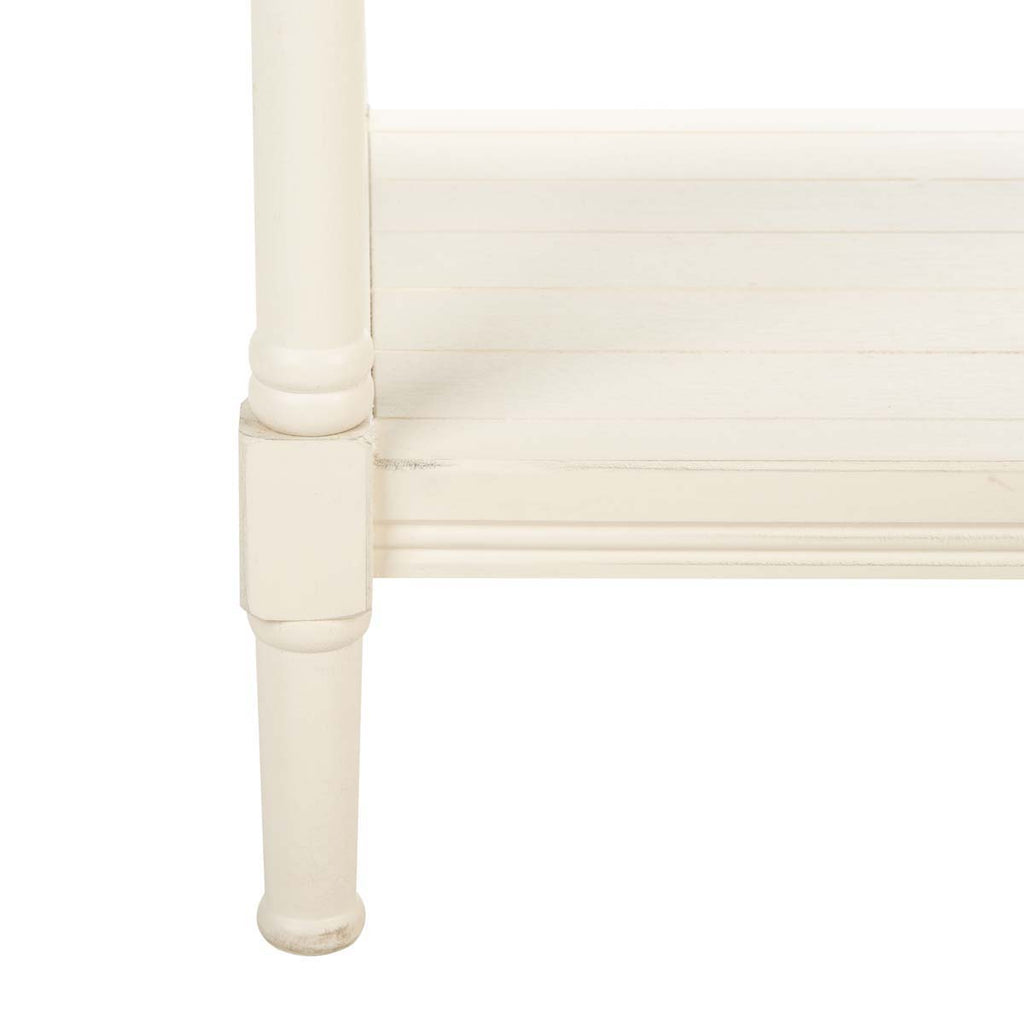 Safavieh Rafiki 3 Shelf Console - Distressed White