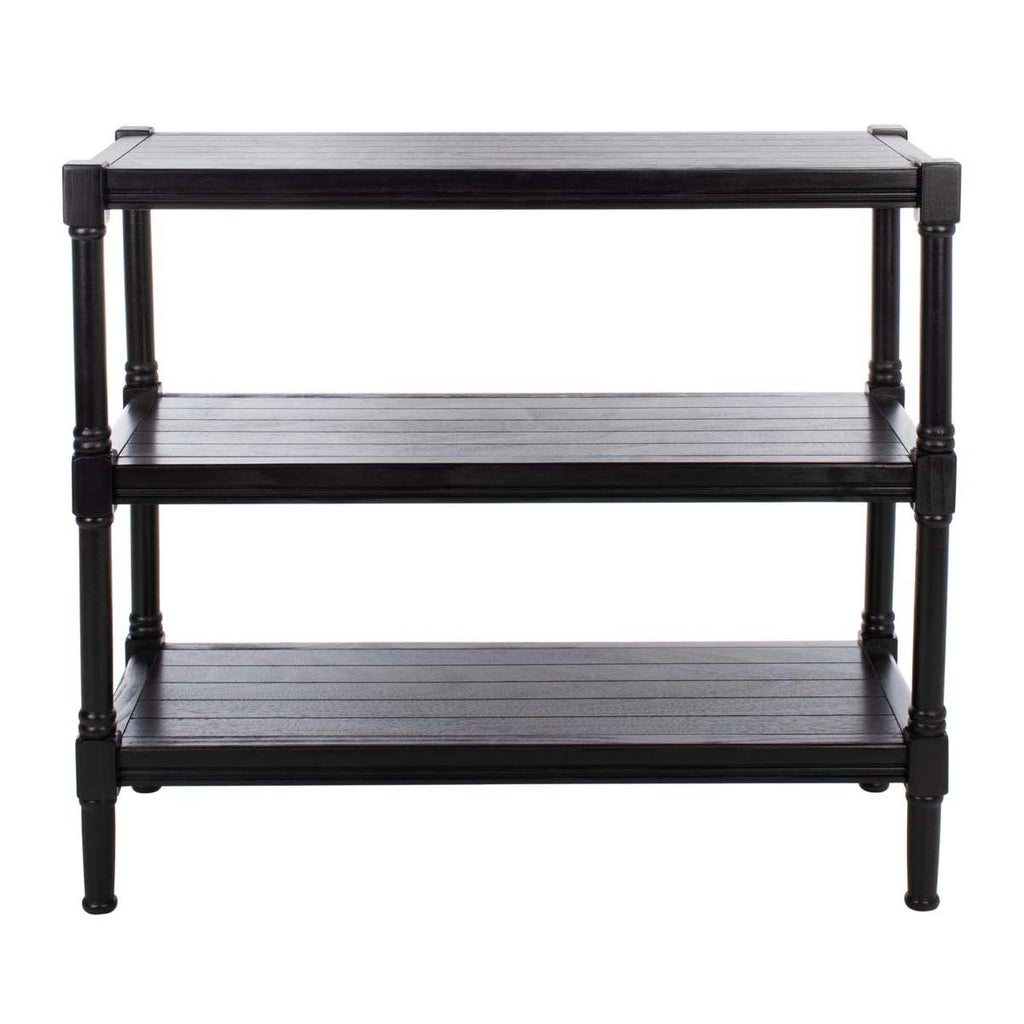 Safavieh Rafiki 3 Shelf Console - Black