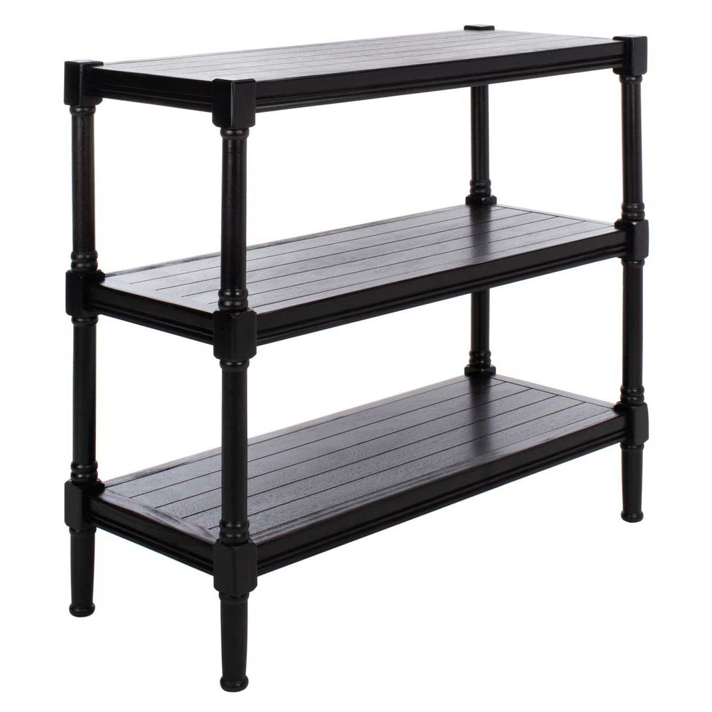 Safavieh Rafiki 3 Shelf Console - Black