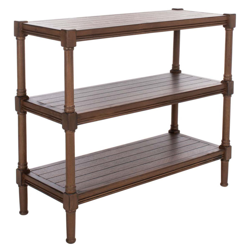 Safavieh Rafiki 3 Shelf Console - Brown