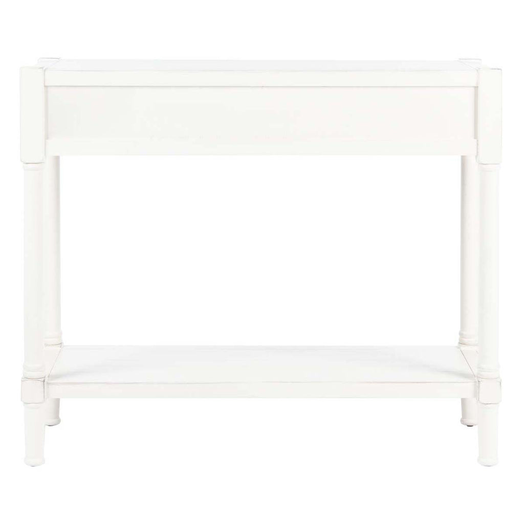 Safavieh Filbert 2 Drawer Console Table-Distressed White