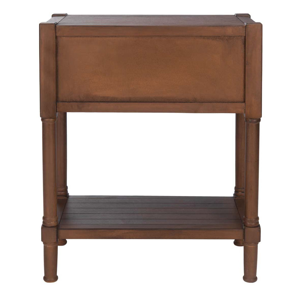 Safavieh Filbert 3 Drawer Console Table-Brown