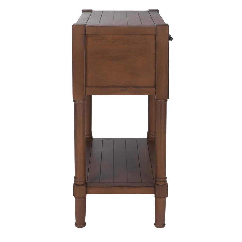 Safavieh Filbert 3 Drawer Console Table-Brown