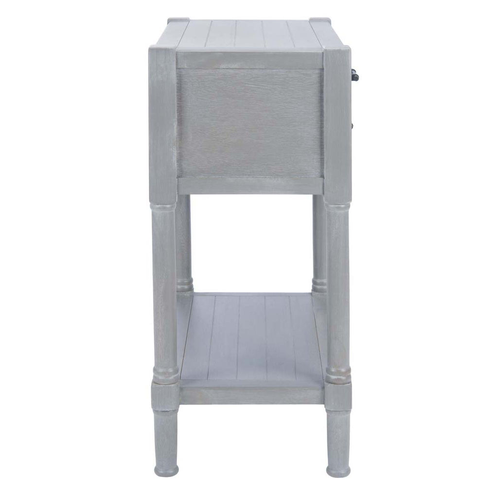 Safavieh Filbert 3 Drawer Console Table-White Washed Grey