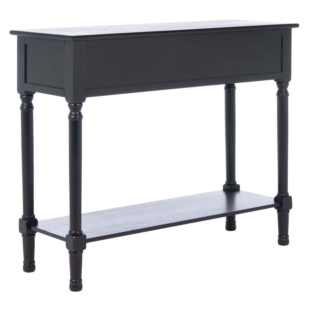 Safavieh Halton 2Drw Console Table - Black