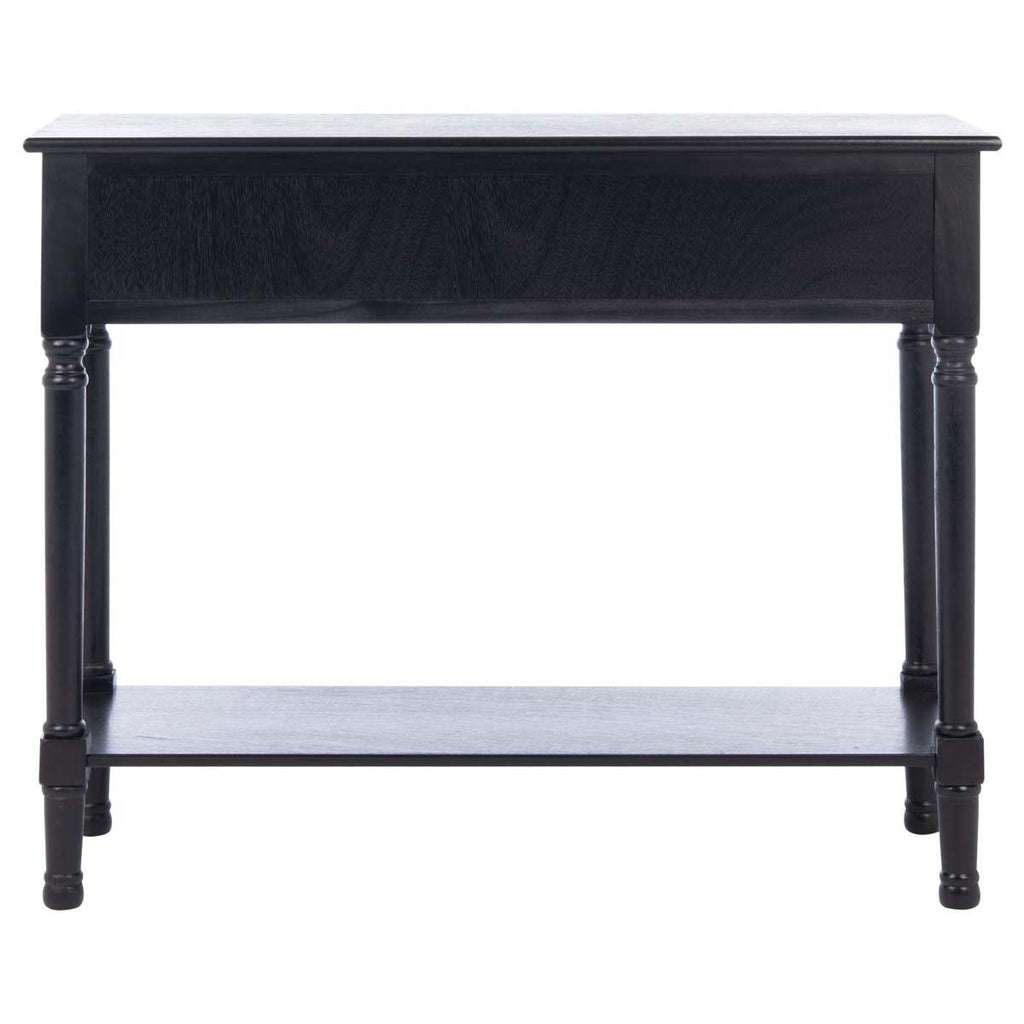 Safavieh Halton 2Drw Console Table - Black