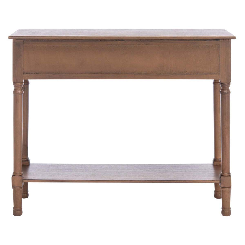 Safavieh Halton 2Drw Console Table-Brown