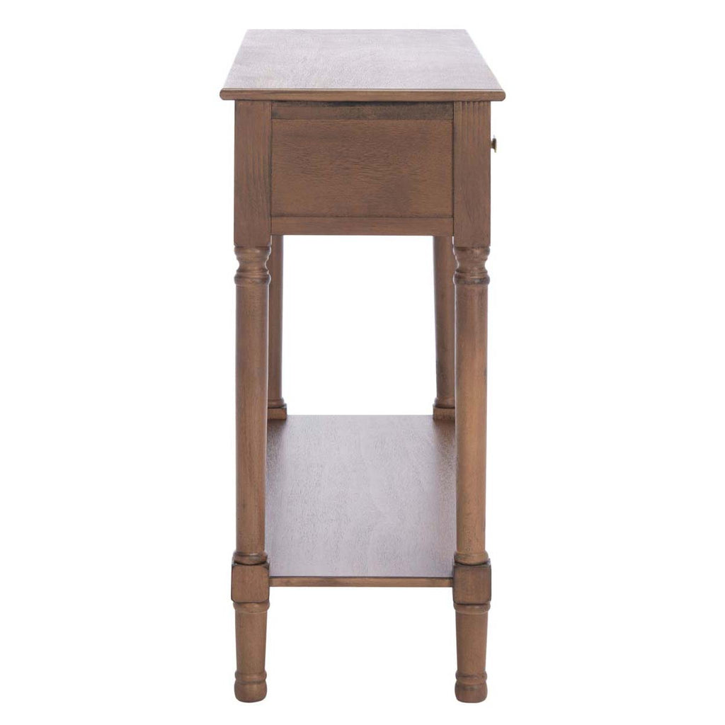 Safavieh Halton 2Drw Console Table-Brown