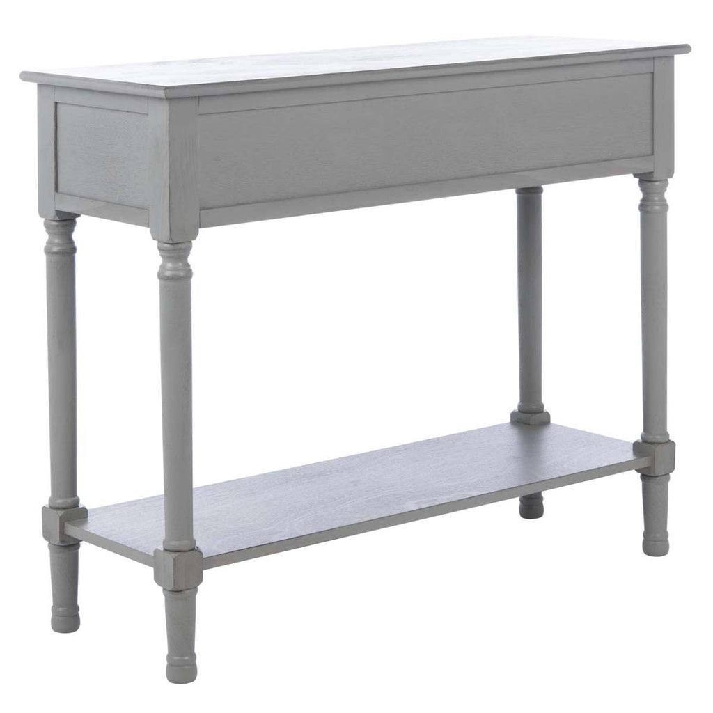 Safavieh Halton 2Drw Console Table - Distressed / Grey