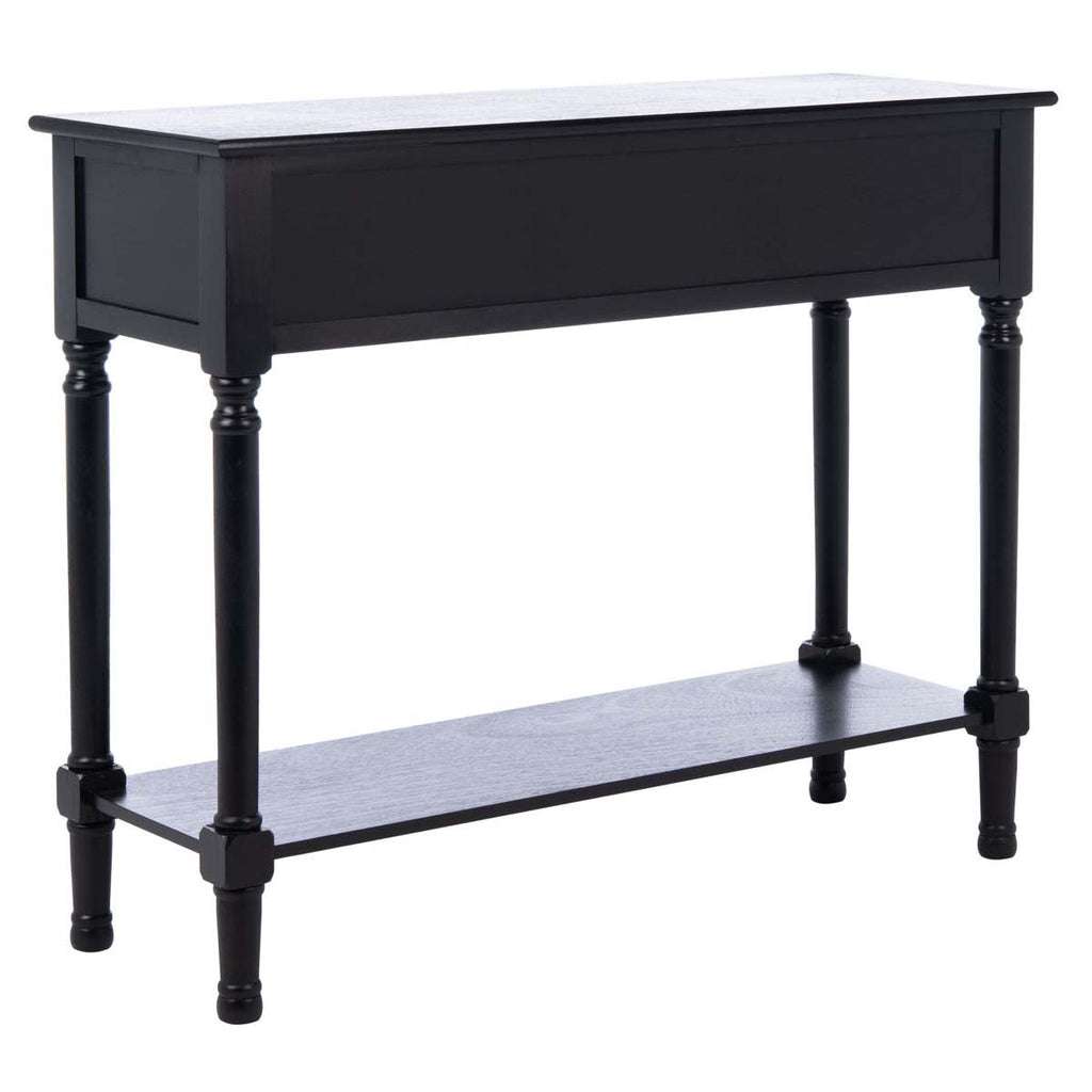 Safavieh Ryder 2Drw Console Table - Black