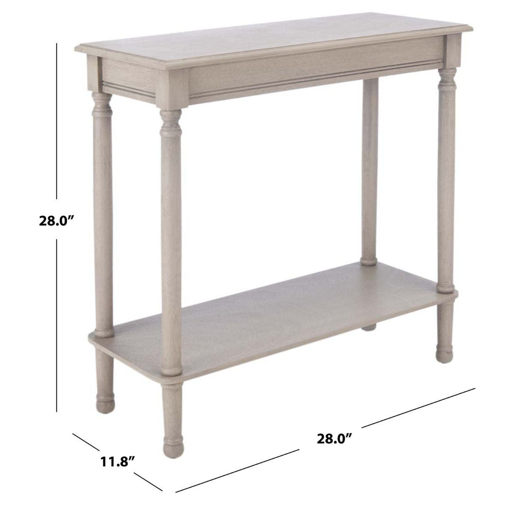 Safavieh Tinsley Rectangular Console Table-Greige