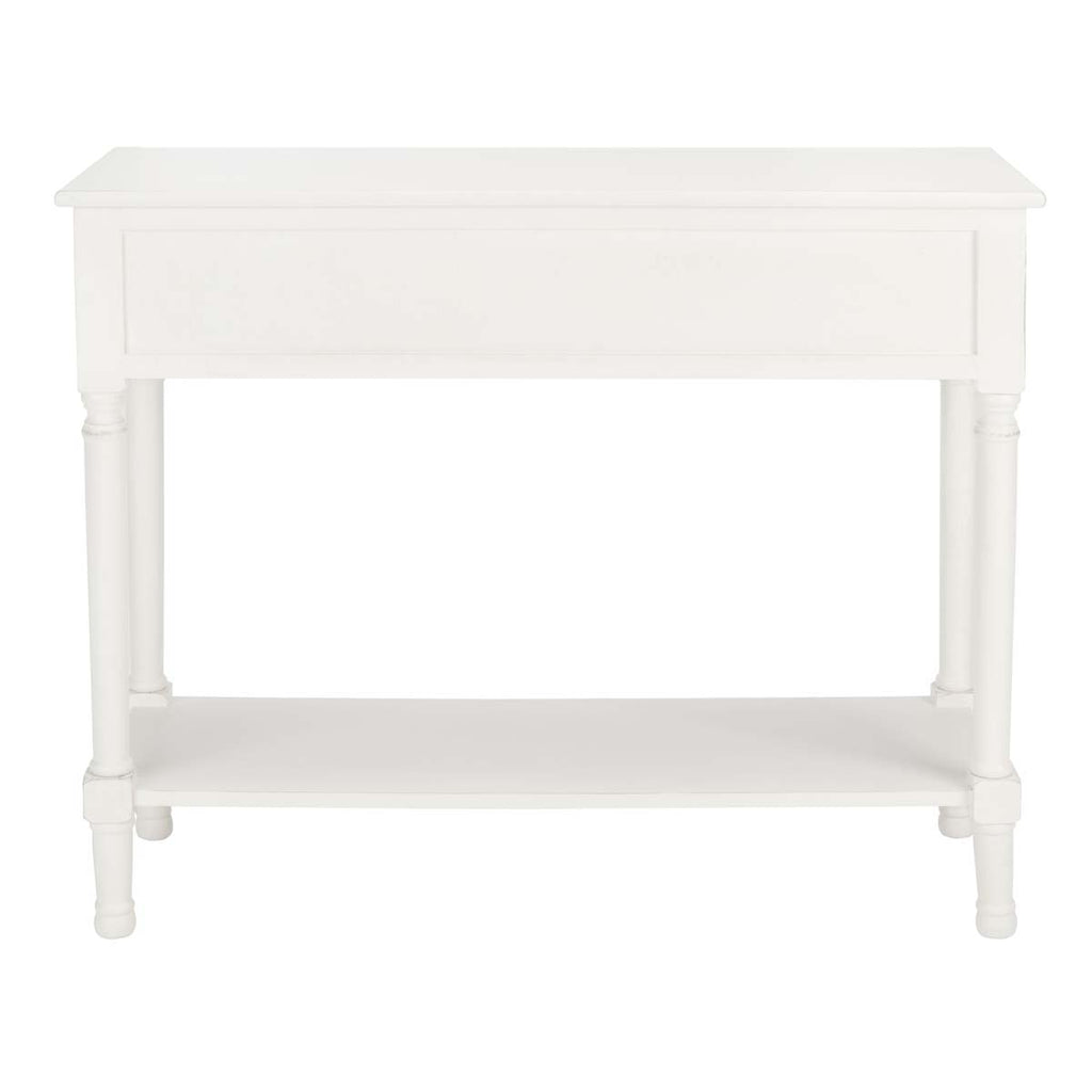 Safavieh Allura 2Drw Console Table-Distressed White