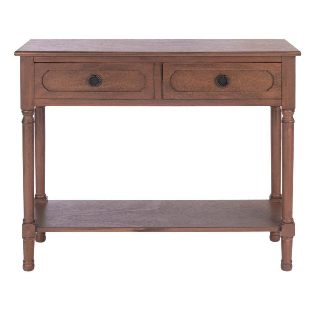 Safavieh Allura 2Drw Console Table-Brown