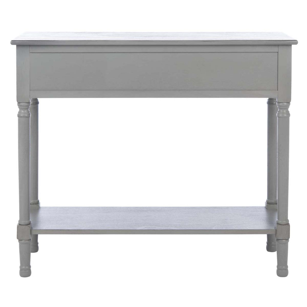 Safavieh Haines 2Drw Console Table - Distressed / Grey