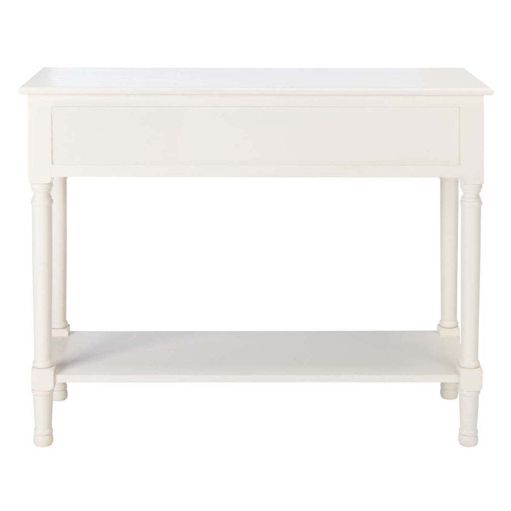 Safavieh Haines 2Drw Console Table-White