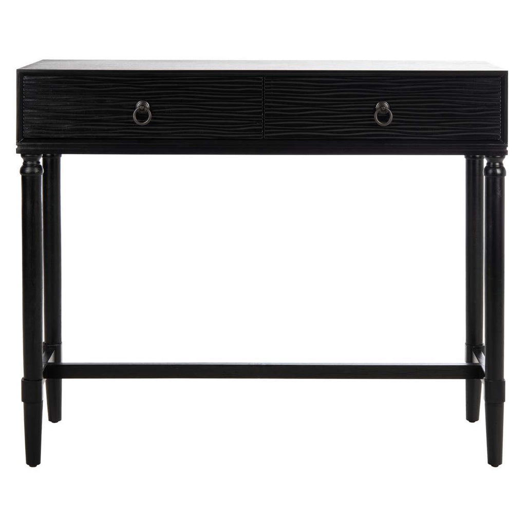 Safavieh Aliyah 2 Drawer Console Table - Black