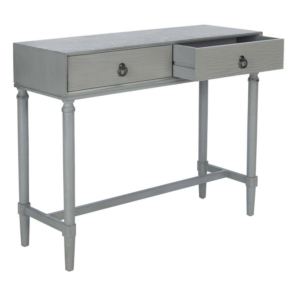 Safavieh Aliyah 2Drw Console Table-Distressed Grey