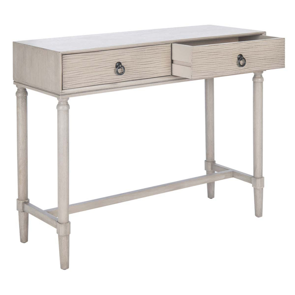 Safavieh Aliyah 2Drw Console Table-Greige