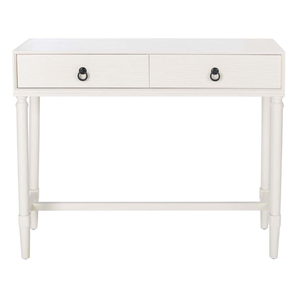 Safavieh Aliyah 2Drw Console Table-White