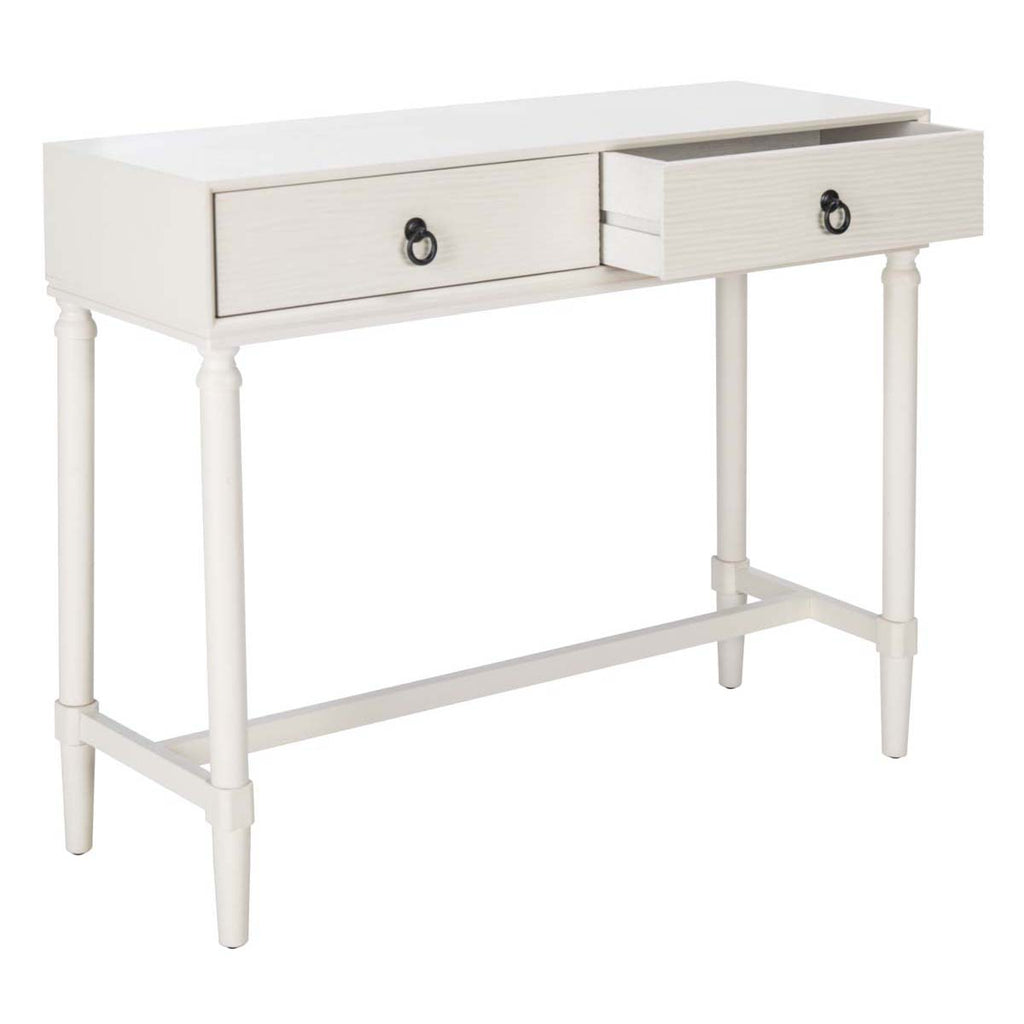 Safavieh Aliyah 2Drw Console Table-White