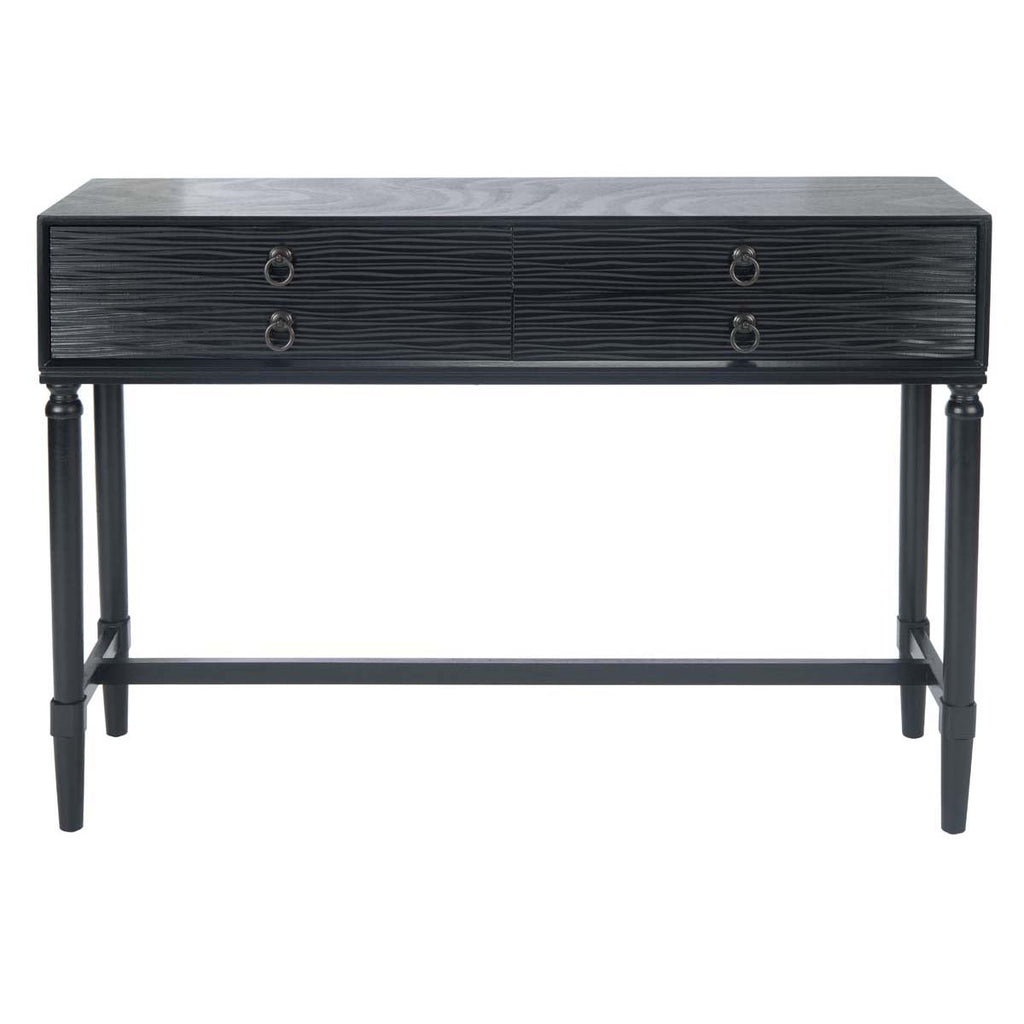 Safavieh Aliyah 4Drw Console Table-Black