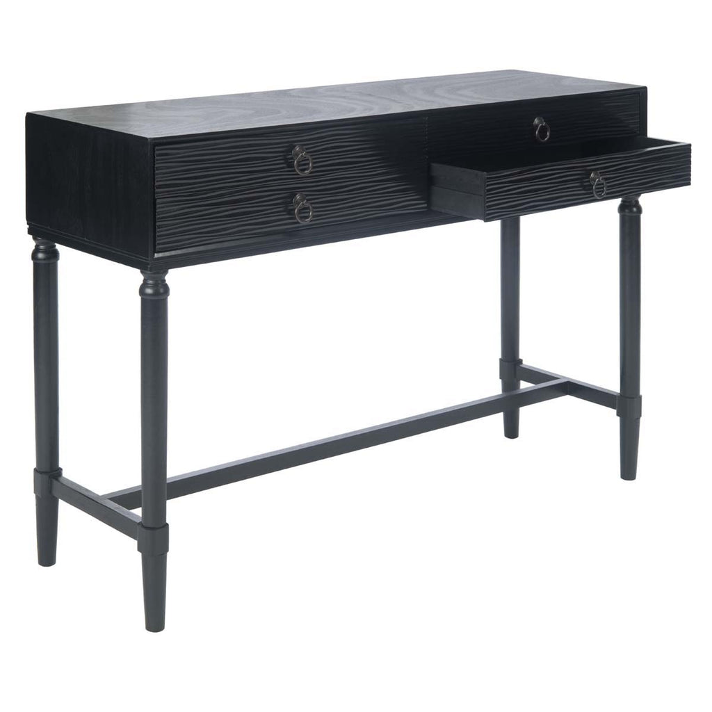 Safavieh Aliyah 4Drw Console Table-Black