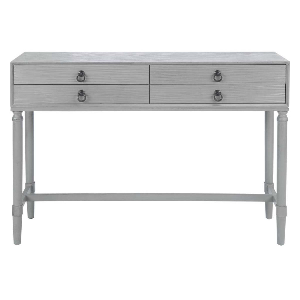 Safavieh Aliyah 4Drw Console Table-Distressed Grey