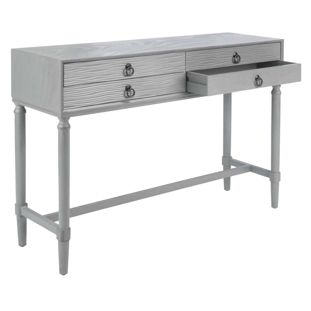 Safavieh Aliyah 4Drw Console Table-Distressed Grey