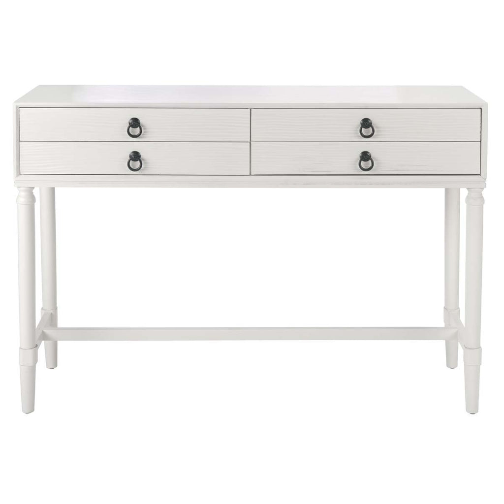 Safavieh Aliyah 4Drw Console Table-White