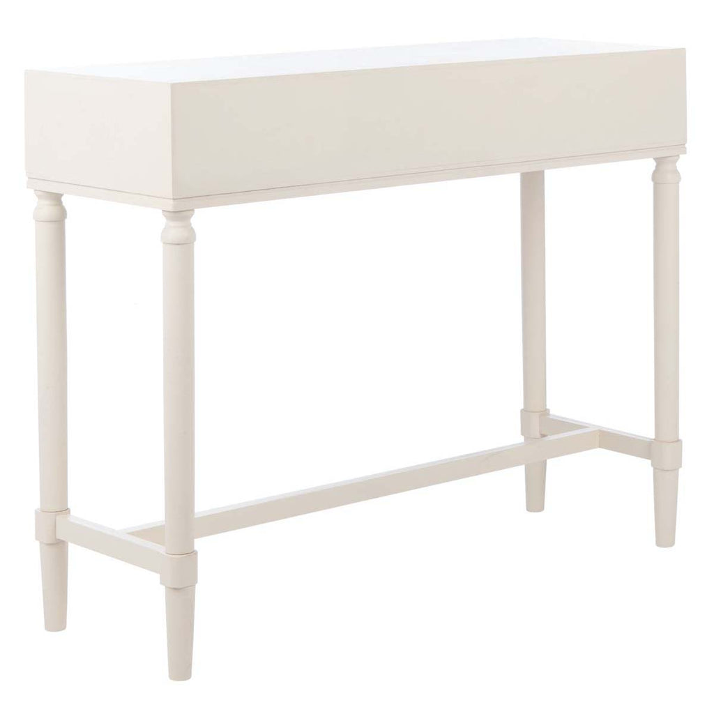 Safavieh Estella 2Drw Console Table - Distrssed White