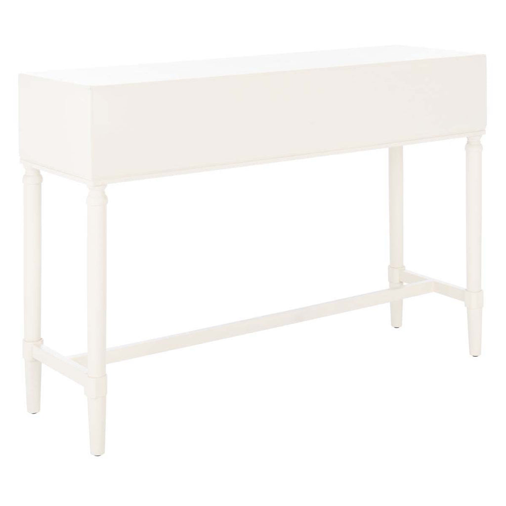 Safavieh Estella 4Drw Console Table - Distrssed White